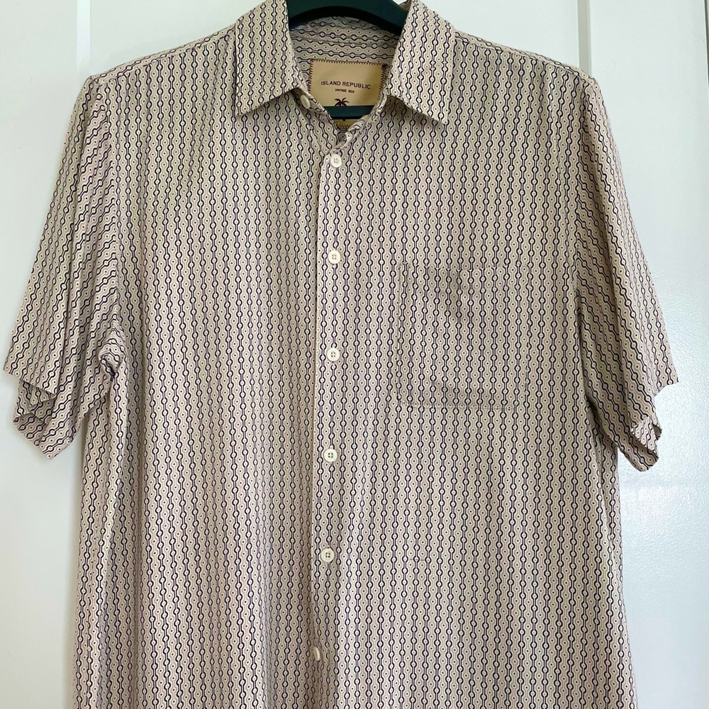 Island Republic Tan Button Shirt